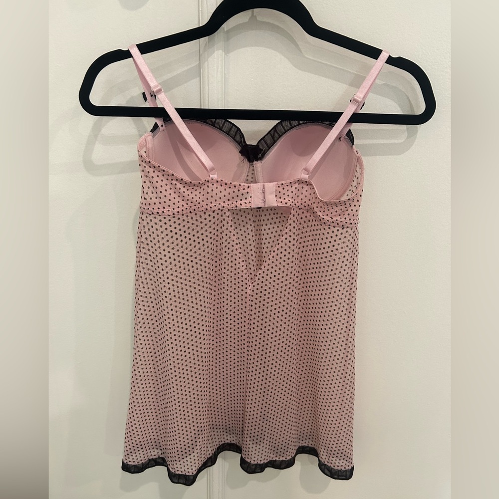 🤩 SALE RAMPAGE Lingerie Pink Babydoll - Picture 4 of 14